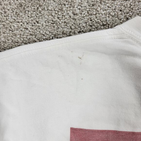 VTG IN-N-OUT Burger Las Vegas‎ Hanes T-Shirt Mens XL White Red Hot Rod Back Y2K - Picture 15 of 16